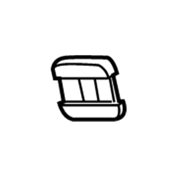 GM 25900256 Trim Bezel 25900256 GM Trim Bezel Illustration 1 of 1