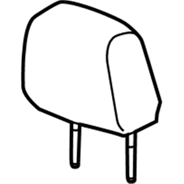 Cadillac 84679680 Headrest