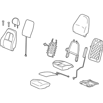 GM 25988045 Heat Shield, Driver Side 25988045 GM Heat Shield, Driver Side Illustration 1 of 1