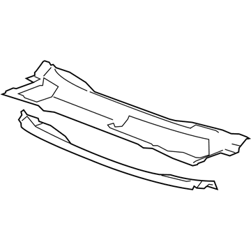 GM 15298963 Cowl Top Panel 15298963 GM Cowl Top Panel Illustration 1 of 1