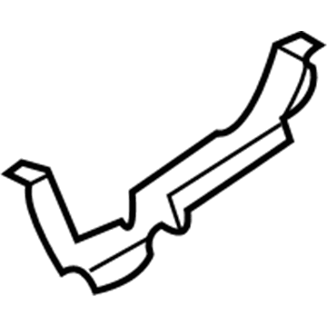 GM 22626325 Plenum Panel Lower Extension, Driver Side 22626325 GM Plenum Panel Lower Extension, Driver Side Illustration 1 of 1
