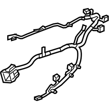 GM 22979601 Wire Harness, Passenger Side 22979601 GM Wire Harness, Passenger Side Illustration 1 of 1