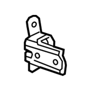 GM 13501716 Lower Hinge, Rear 13501716 GM Lower Hinge, Rear Illustration 1 of 1