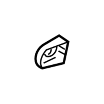 GM 25936865 Handle, Outside Cap, Front 25936865 GM Handle, Outside Cap, Front Illustration 1 of 1