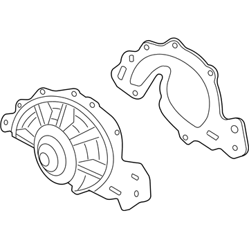 Chevy 19209288 Water Pump