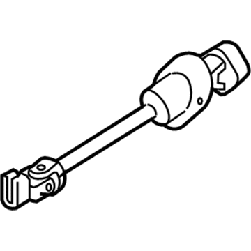 19256702 GM Intermediate Shaft Illustration 1 of 1