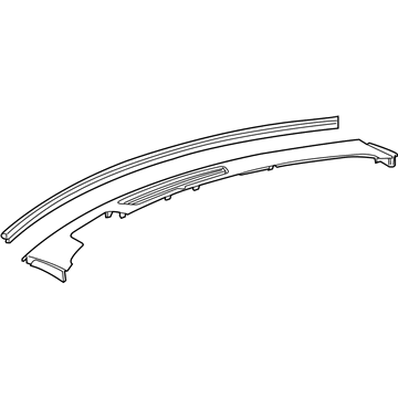 GM 23207001 Upper Panel 23207001 GM Upper Panel Illustration 1 of 1