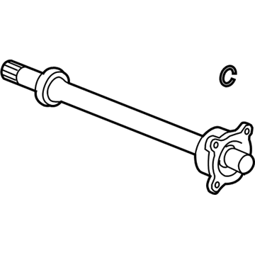 Saturn 20899365 Intermed Shaft