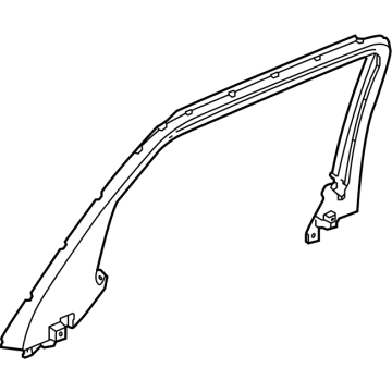 Cadillac 84969508 Window Trim