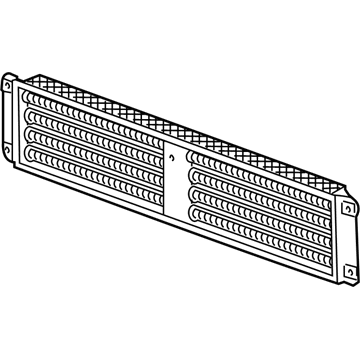 GM 23335171 Radiator Shutter Assembly 23335171 GM Radiator Shutter Assembly Illustration 1 of 1