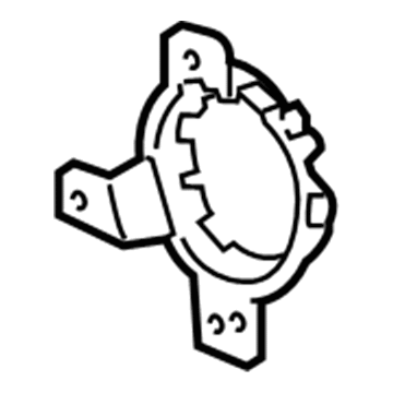 GM 26243334 Cover Bracket, Front Driver Side 26243334 GM Cover Bracket, Front Driver Side Illustration 1 of 1