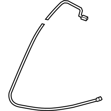 GM 25833041 Antenna Cable 25833041 GM Antenna Cable Illustration 1 of 1