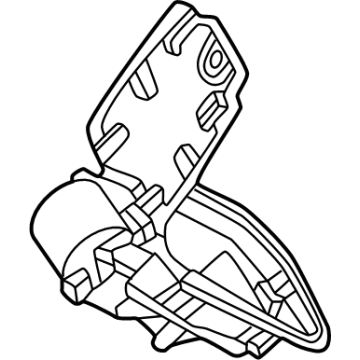 26343354 GM Housing Assembly-Fuel Tank Filler Pipe Illustration 1 of 1