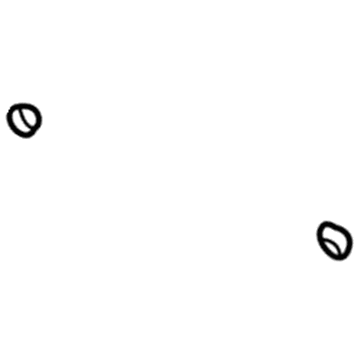 25623415 GM Hinge Nut Illustration 1 of 1