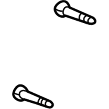 11588951 GM Hinge Bolt Illustration 1 of 1