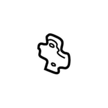 GM 25755722 Striker Insulator, Front 25755722 GM Striker Insulator, Front Illustration 1 of 1
