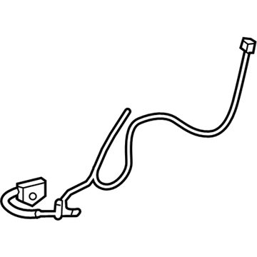 GM 84694748 Release Cable, Rear 84694748 GM Release Cable, Rear Illustration 1 of 1
