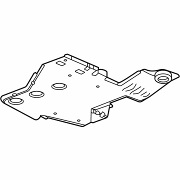 GM 84581749 Underbody Shield, Rear Driver Side 84581749 GM Underbody Shield, Rear Driver Side Illustration 1 of 1