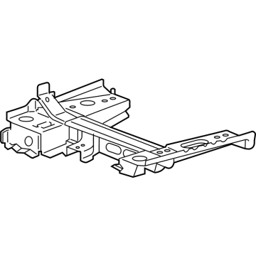 84783990 GM Upper Crossmember, Rear Passenger Side Illustration 1 of 1