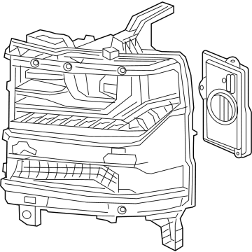 Chevy 85617483 Headlamp