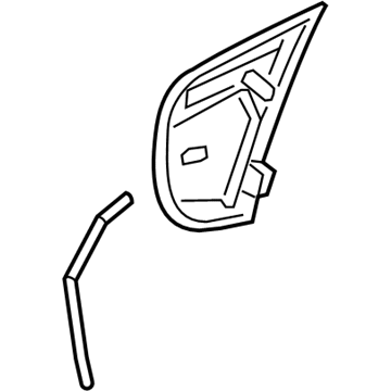 Chevy Spark Exterior Door Handle - 95390397