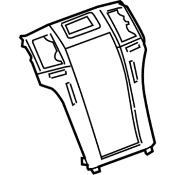 Cadillac 20935599 Center Bezel