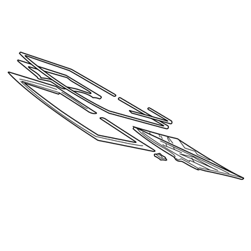Pontiac 22617023 Glass Assembly