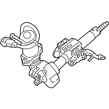Pontiac 19183790 Steering Column