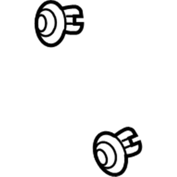GM 88971124 Upper Cover Clip 88971124 GM Upper Cover Clip Illustration 1 of 1