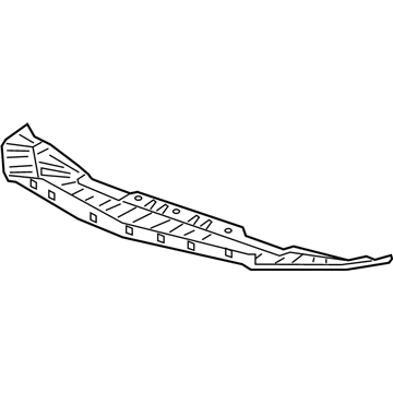 GM 87853915 Stiffener, Front And Rear Bumper/Fascia Face 87853915 GM Stiffener, Front And Rear Bumper/Fascia Face Illustration 1 of 1