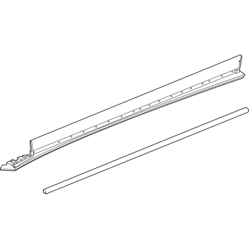 Cadillac 85063176 Rocker Molding