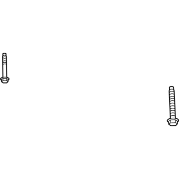 GM 11602517 Suspension Crossmember Mount Bolt 11602517 GM Suspension Crossmember Mount Bolt Illustration 1 of 1