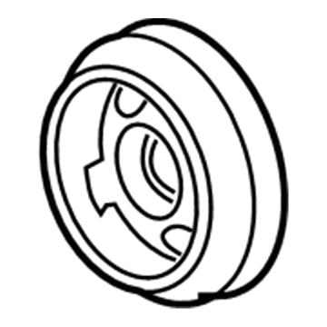 12584576 GM Crank Pulley Illustration 1 of 1