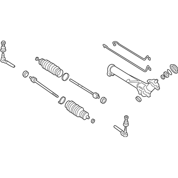 GM 19330438 Steering Gear 19330438 GM Steering Gear Illustration 1 of 1