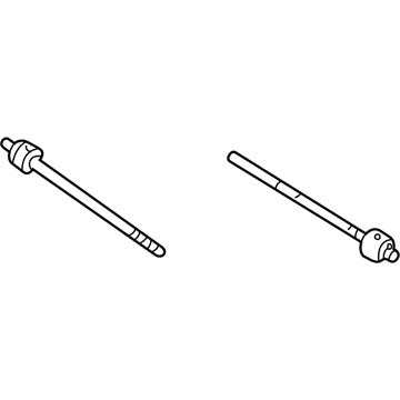 GM 26073562 Inner Tie Rod 26073562 GM Inner Tie Rod Illustration 1 of 1