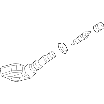 Chevy 15921013 Tire Pressure Sensor