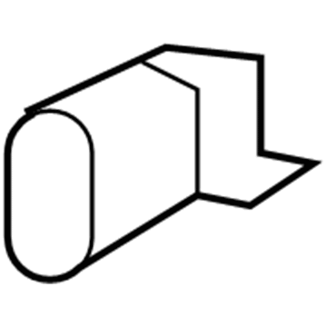 Chevy 11570654 Center Pillar Trim Retainer Nut