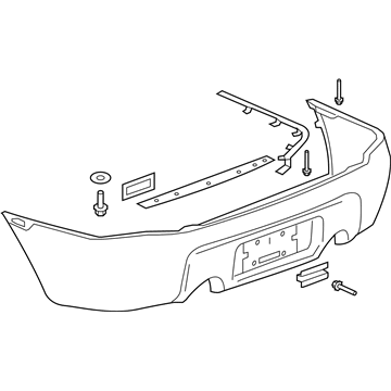 Chevy SSR Bumper Cover - 10390917