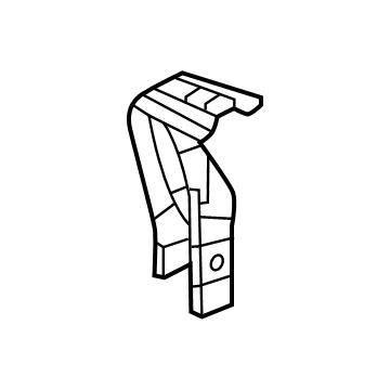 GM 42553906 Inner Rail, Front Driver Side 42553906 GM Inner Rail, Front Driver Side Illustration 1 of 1