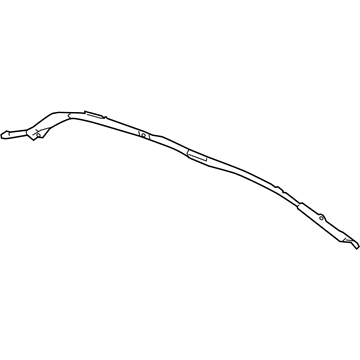 15912676 GM Inflator Curtain, Passenger Side Illustration 1 of 1