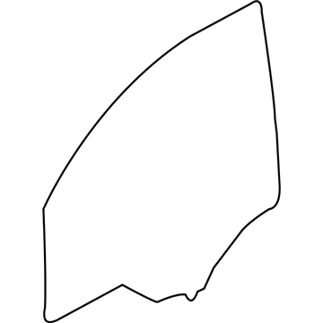 Saturn 22696796 Door Glass