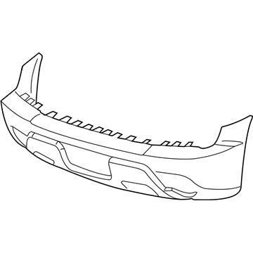 Chevy Avalanche 2500 Bumper Cover - 12335680