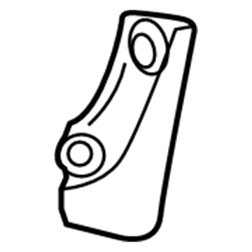 23204843 GM Rear Deflector, Driver Side Illustration 1 of 1