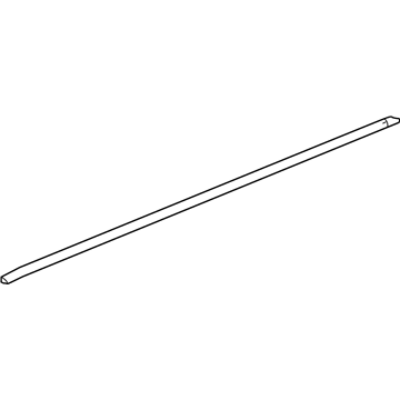 23204898 GM Weatherstrip, Driver Side Illustration 1 of 1