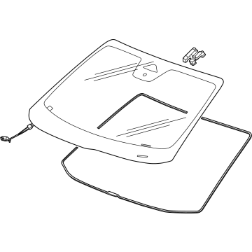 Chevy Equinox EV Windshield - 86558846