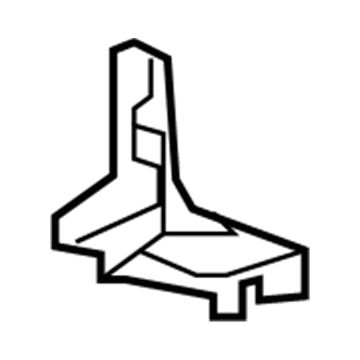 13408592 GM Outer Bracket, Driver Side Illustration 1 of 1