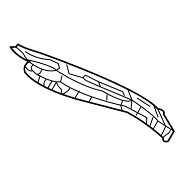 Pontiac 19183863 Upper Reinforcement