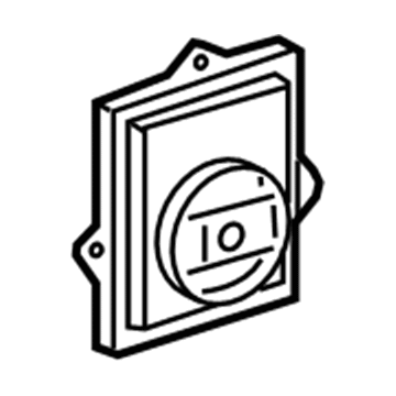 Cadillac Lighting Control Module - 23134114