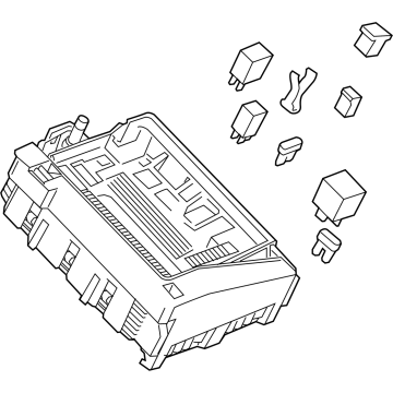 Chevy 26549673 Fuse & Relay Box