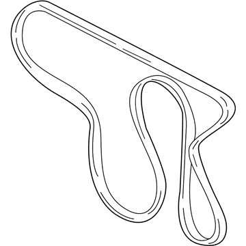 Chevy Trailblazer EXT V-Belt - 12593774
